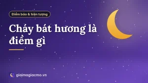 Cháy bát hương là điềm gì
