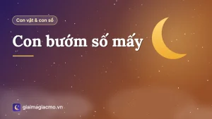 Con bướm đậu trên cành hoa, minh hoạ con bướm số 19 trong bảng 40 con vật