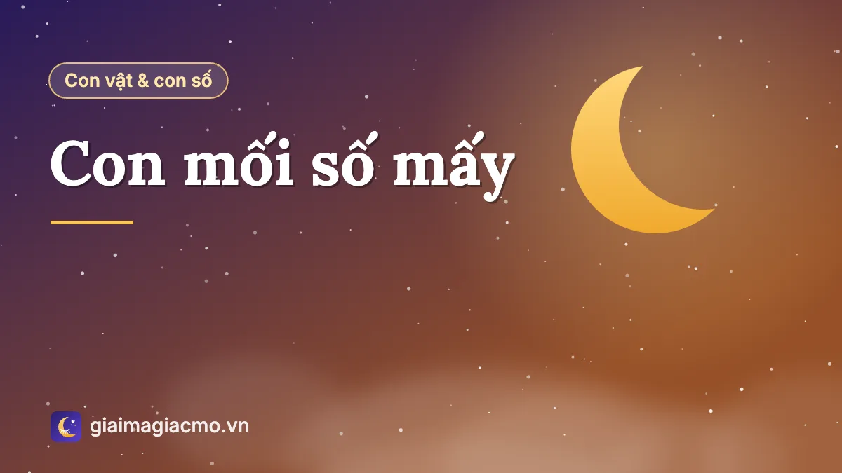 Minh hoạ đàn mối bò trên khúc gỗ kèm con số theo sổ mơ dân gian