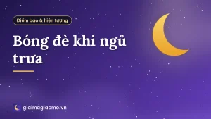 Bóng đè khi ngủ trưa