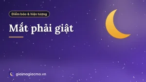 Mắt phải giật