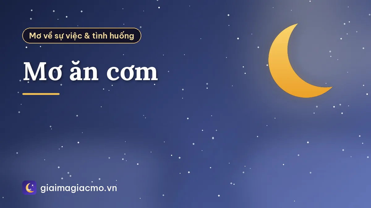 Mơ ăn cơm