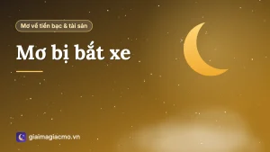 Minh hoạ cảnh sát giao thông dừng xe máy bên lề đường trong giấc mơ bị bắt xe