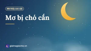 Minh hoạ giải mã giấc mơ bị chó cắn vào tay và chân