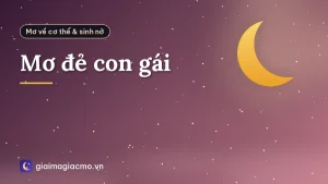Mơ đẻ con gái