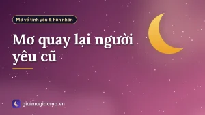 Mơ quay lại người yêu cũ
