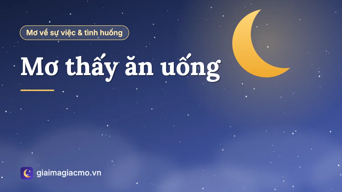Minh hoạ giải mã giấc mơ thấy đông người ăn uống quanh mâm cơm