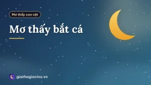 Mơ thấy bắt cá