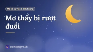 Minh hoạ người chạy trốn trên con đường tối trong giấc mơ bị rượt đuổi