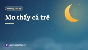 Minh hoạ giải mã giấc mơ thấy cá trê