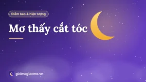 Minh hoạ giải mã giấc mơ thấy cắt tóc ngắn