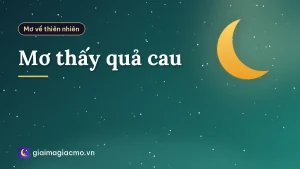Mơ thấy quả cau