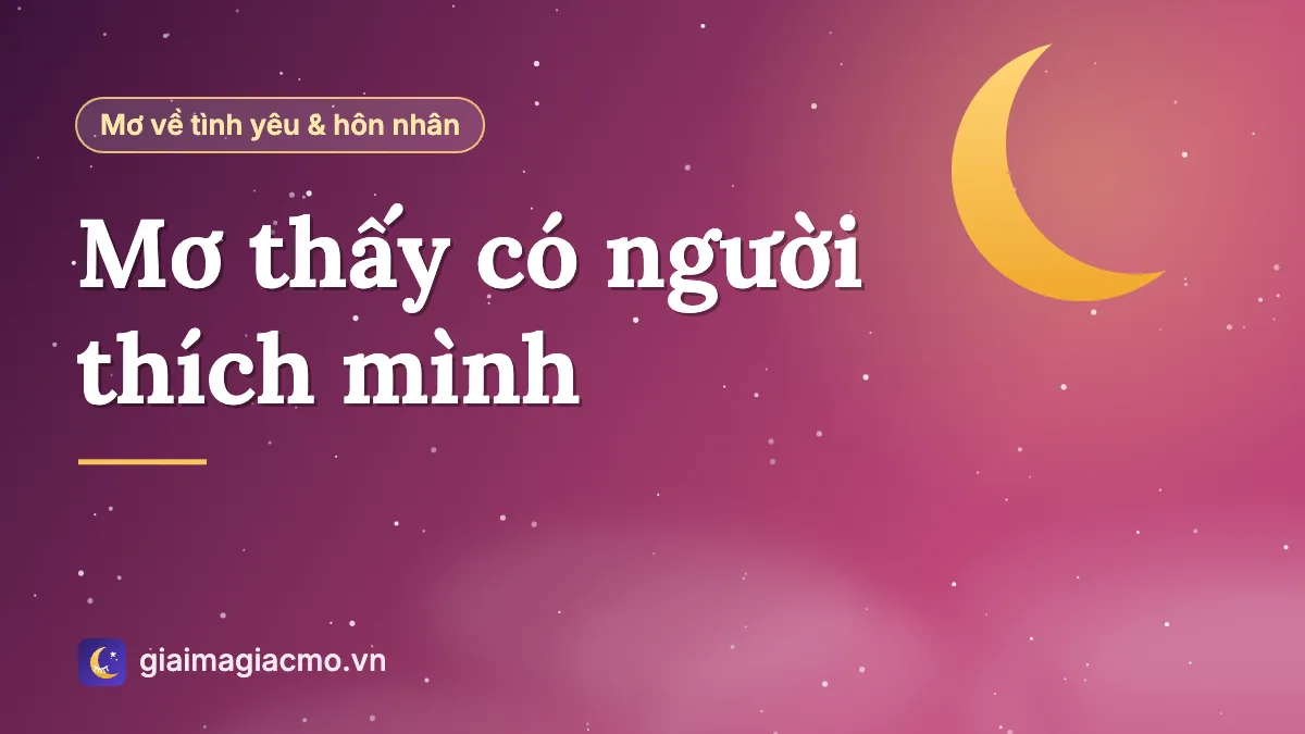 Minh hoạ giải mã giấc mơ có người thích và tỏ tình với mình