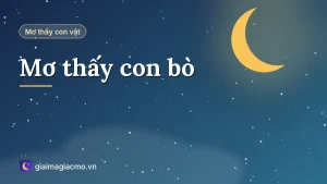 Minh hoạ giải mã giấc mơ thấy con bò trên đồng cỏ