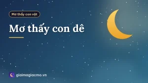 Mơ thấy con dê