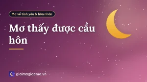 Mơ thấy được cầu hôn