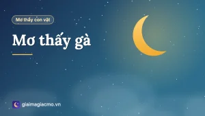 Minh hoạ giải mã giấc mơ thấy gà