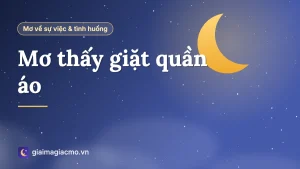 Minh hoạ chậu quần áo đang giặt bên bến nước và dây phơi đồ trong nắng