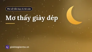 Mơ thấy giày dép
