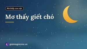 Mơ thấy giết chó