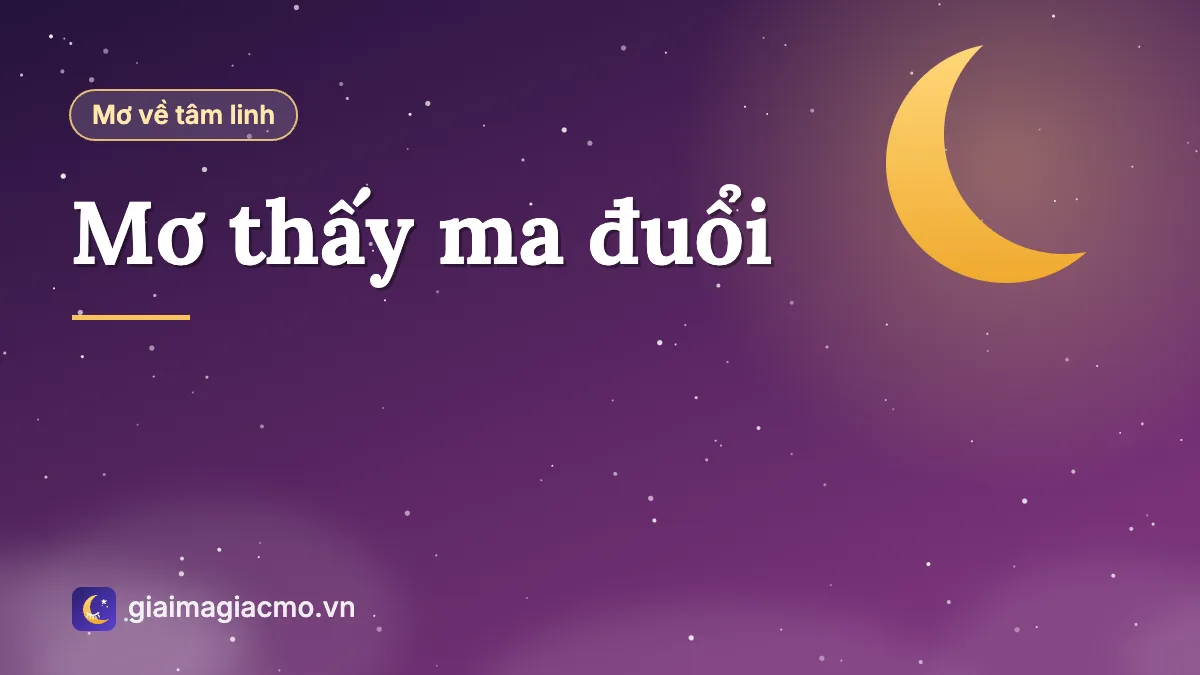 Minh hoạ giấc mơ bị bóng ma rượt đuổi trong đêm tối