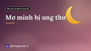 Mơ mình bị ung thư