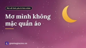 Mơ mình không mặc quần áo