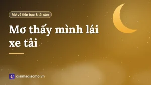 Minh hoạ người lái xe tải chở hàng trên đường đèo trong giấc mơ