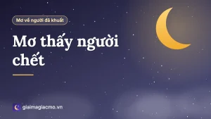 Minh hoạ giấc mơ thấy người chết với ánh nến và khói hương mờ ảo