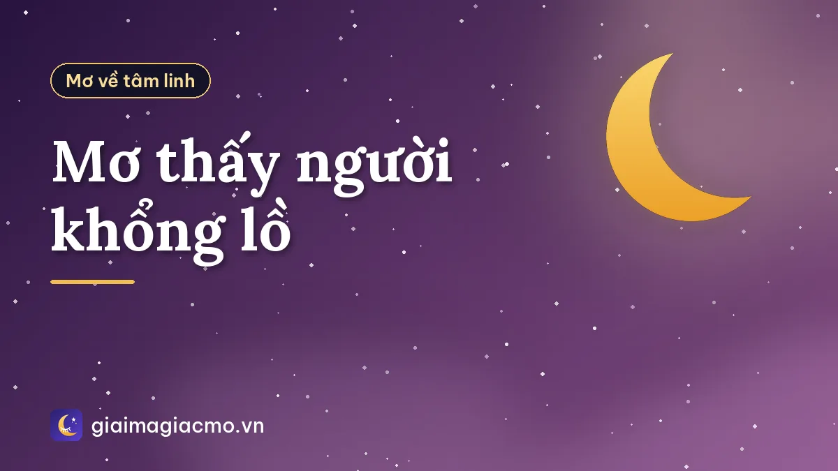Mơ thấy người khổng lồ