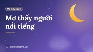 Minh hoạ giấc mơ gặp người nổi tiếng trên sân khấu