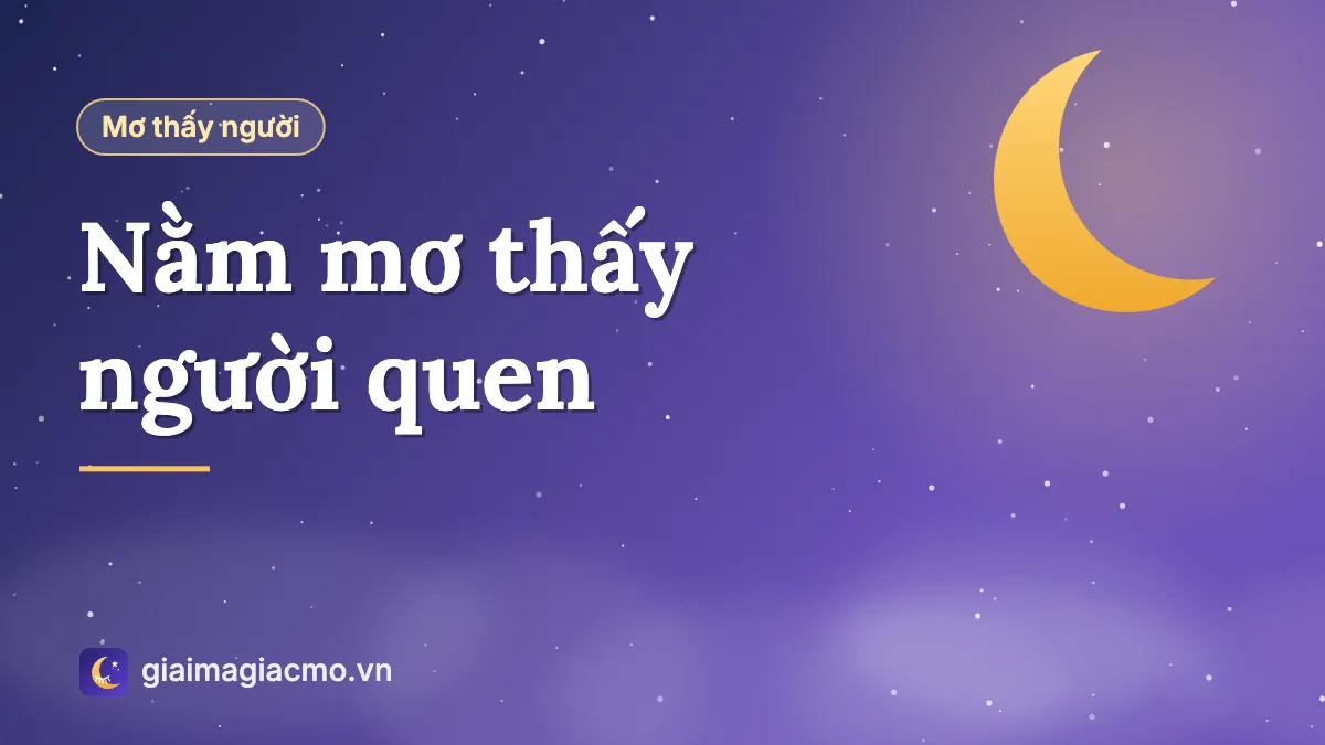 Minh hoạ giấc mơ thấy người quen cười nói trò chuyện