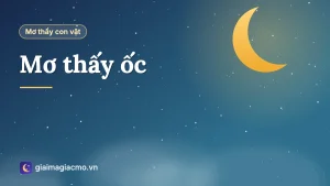 Minh hoạ những con ốc bươu, ốc sên trên lá và ao ruộng trong giấc mơ theo dân gian