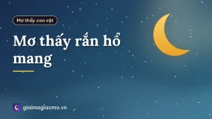 Mơ thấy rắn hổ mang