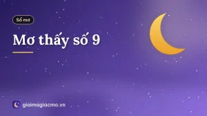 Mơ thấy số 9