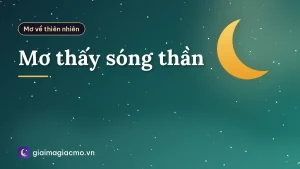 Mơ thấy sóng thần