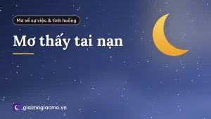 Mơ thấy tai nạn