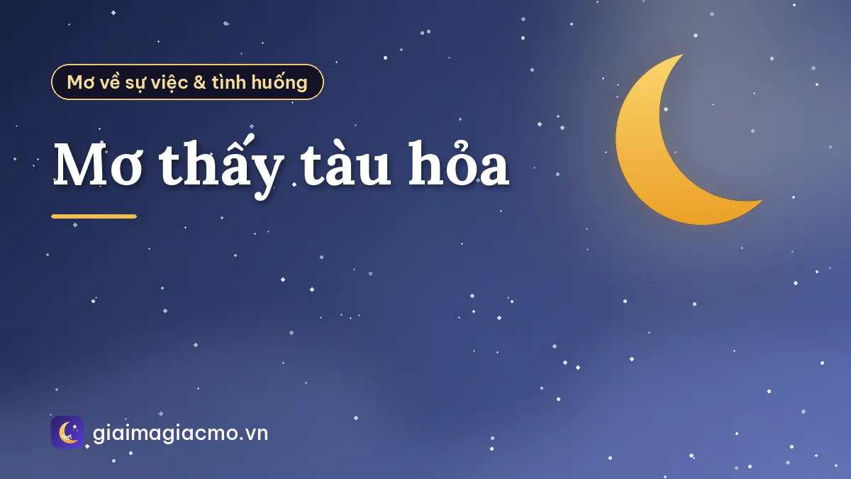 Mơ thấy tàu hỏa