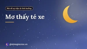 Mơ thấy té xe