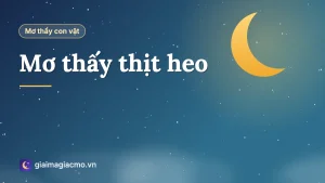 Minh hoạ giấc mơ thấy thịt heo tươi và đĩa thịt luộc trên mâm cơm gia đình