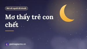 Minh hoạ ngọn nến và chiếc nôi trống tượng trưng giấc mơ về em bé