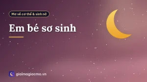 Em bé sơ sinh