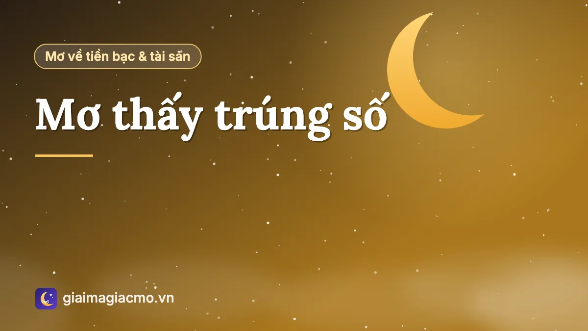 Minh hoạ người cầm tờ vé số trong giấc mơ, ánh sáng mờ ảo