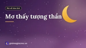 Mơ thấy tượng thần