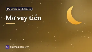 Mơ vay tiền