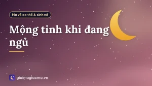 Mộng tinh khi đang ngủ