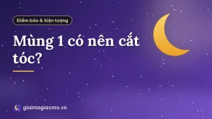 Mùng 1 có nên cắt tóc?