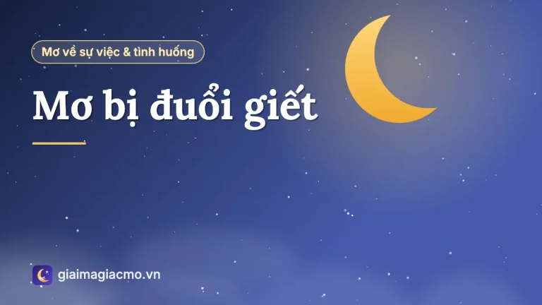 Nằm mơ bị đuổi giết: Điềm báo gì và vì sao ta gặp giấc mơ này?