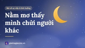 Minh hoạ người đang to tiếng tranh cãi trong giấc mơ
