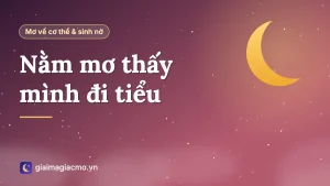 Minh hoạ giải mã giấc mơ thấy mình đi tiểu